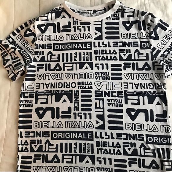Fila boys athletic T-shirt size 18 XL - Picture 1 of 3